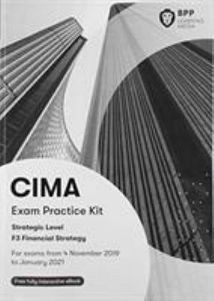 Cover for BPP Learning Media · CIMA F3 Financial Strategy: Exam Practice Kit (Paperback Book) (2019)