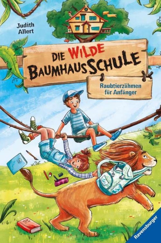 Cover for Allert · Die wilde Baumhausschule.1 (Book)