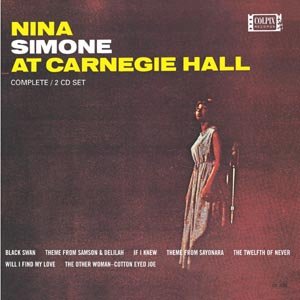 Cover for Nina Simone · At Carnegie Hall (CD) (2005)
