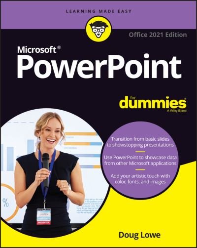 Cover for Doug Lowe · PowerPoint For Dummies, Office 2021 Edition (Paperback Book) (2021)