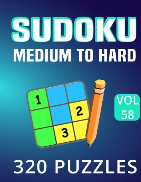 Cover for Radid Publishing · Sudoku Medium to Hard 320 Puzzles (Paperback Book) (2020)