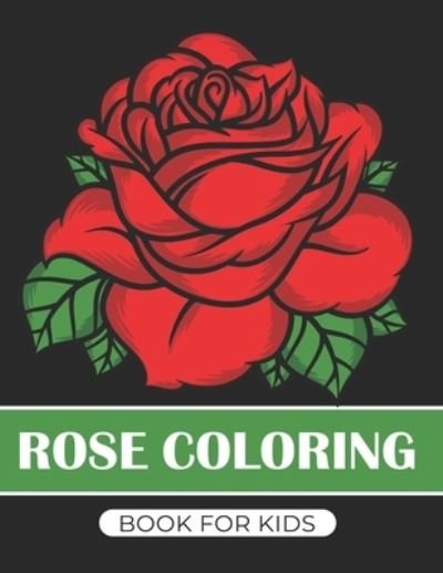 Cover for Winter Ra Coloring House · Rose coloring book for kids (Paperback Book) (2020)