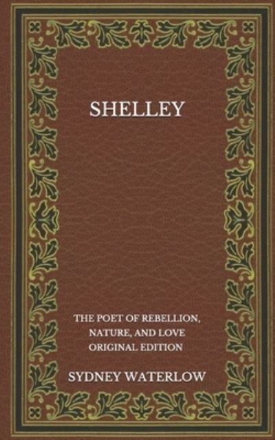 Cover for Sydney Waterlow · Shelley (Paperback Book) (2020)