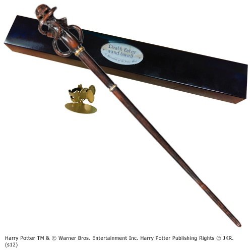 Cover for Harry Potter · Bacchetta Harry Potter Mangiamorte Swirl Character Ed. (MERCH) (2020)