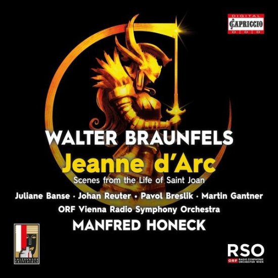 Cover for Salzburger Bachchor · Braunfels: Jeanne d'Arc: Scenes from the life of Saint Joan (CD) [Digipak] (2024)