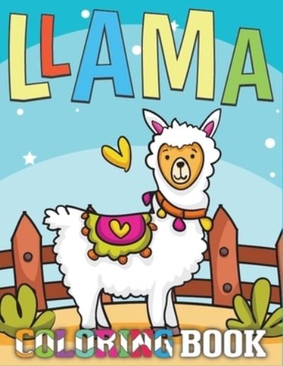 Cover for Press House · Llama Coloring Book (Paperback Book) (2020)