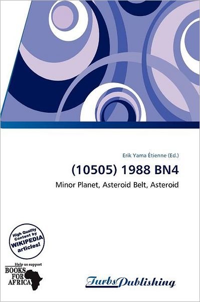 Cover for Erik Yama Tienne · (10505) 1988 Bn4 (Book) (2011)