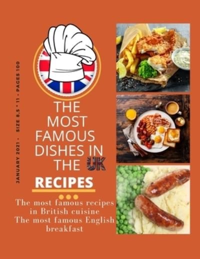 Cover for Sameroff Be · The Most Famous Dishes in the UK Recipes (Paperback Book) (2021)