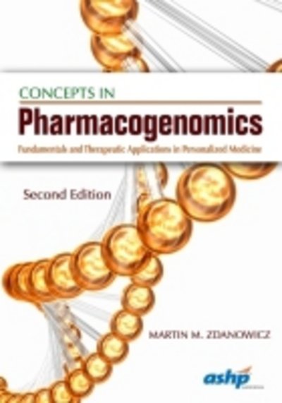 Cover for Martin M. Zdanowicz · Concepts in Pharmacogenomics: Fundamentals and Therapeutic Applications in Personalized Medicine (Paperback Book) [Second edition] (2017)