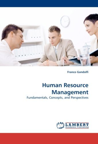 Cover for Franco Gandolfi · Human Resource Management: Fundamentals, Concepts, and Perspectives (Paperback Book) (2010)