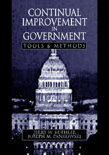 Cover for Jerry W. Koehler · Continual Improvement in Government Tools and Methods (Paperback Book) (1996)