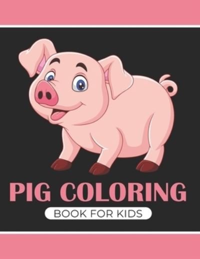 Cover for Winter Ra Coloring House · Pig coloring book for kids (Paperback Book) (2020)