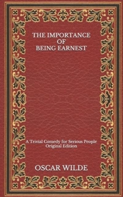Cover for Oscar Wilde · The Importance of Being Earnest (Paperback Book) (2020)