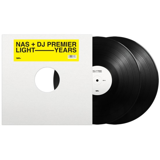 Cover for Nas + DJ Premier · Light-Years (LP) (2025)