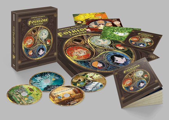 Cover for Irish Folklore Trilogy Bd · Cartoon Saloon Irish Folklore Trilogy Collectors Edition (Blu-ray) (2021)