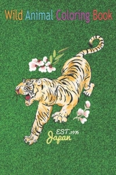 Cover for Green Forest · Wild Animal Coloring Book (Paperback Book) (2020)