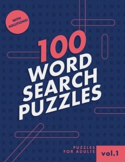 Cover for Steve F Parker · 100 Word Search Puzzle (Paperback Book) (2020)