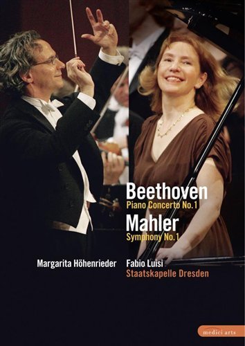 Cover for Hoehenrieder Margarita / Luisi Fabio / Staatskapelle Dresden · Beethoven: Piano Concerto No. 1 - Mahler: Symphony No. 1 (DVD) (2009)