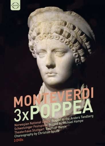 Cover for Tandberg Ole Anders / Hampe Michael / Spuck Christian · Monteverdi: 3X Poppea Boxset (DVD) (2017)