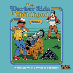 Cover for Browntrout · The Darker Side Of Childhood, Art By Steven Rhodes 2021 Square Btau Calendar (Calendar) (2020)