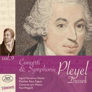 Cover for Pleyel / Dussek / Camerata Pro Musica / Marsoner · Concerti Symphonie 9 (CD) (2012)