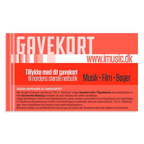 Cover for iMusic · Gavekort (GIFT CARD)