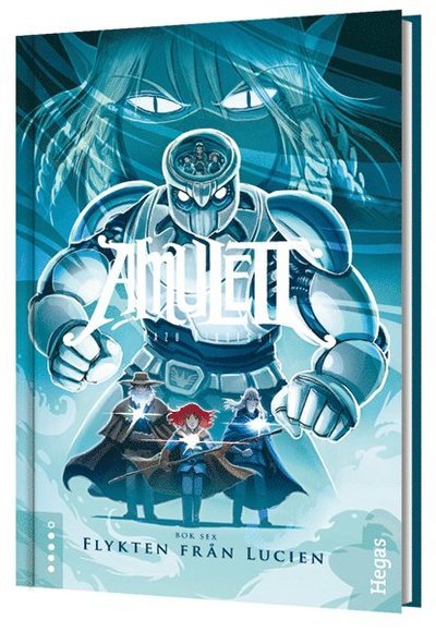 Cover for Kazu Kibuishi · Amulett. Flykten från Lucien (Hardcover Book) (2014)