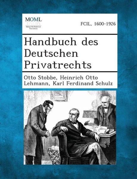Cover for Otto Stobbe · Handbuch Des Deutschen Privatrechts (Paperback Book) (2013)