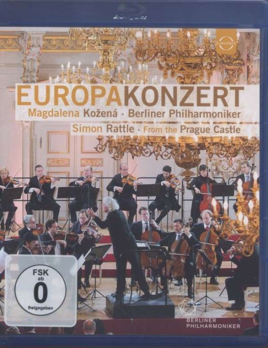 Cover for Rattle Simon - Kozena Magdalena - Berliner Philharmoniker · Europakonzert 2013 (Blu-ray) (2013)