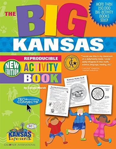 Cover for Carole Marsh · The Big Kansas Reproducible Activity Book (Paperback Book) (2006)