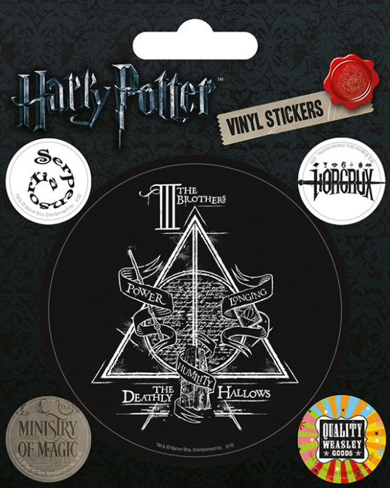 Cover for Pyramid International · Harry Potter (Symbols) Vinyl Stickers, Paper, Multi-Colour, 10 X 12.5 X 1.3 Cm (Toys) (2019)