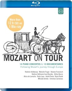 Cover for W.A. Mozart · Mozart On Tour (Blu-ray) (2014)