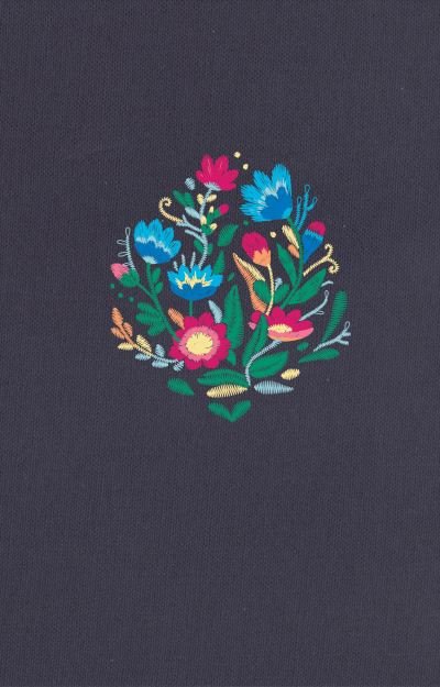 Cover for B&amp;H Espanol Editorial Staff · RVR 1960 Biblia Ultrafina, azul bordado sobre tela con indice (Hardcover Book) (2019)