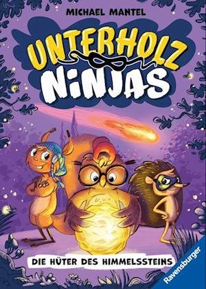 Cover for Michael Mantel · Unterholz-Ninjas, Band 2: Die Hüter des Himmelssteins (tierisch witziges Waldabenteuer ab 8 Jahre) (Book) (2024)
