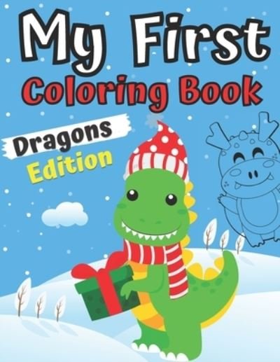 Cover for Golden Shapes · My First Coloring Book Dragons Edition (Paperback Book) (2020)