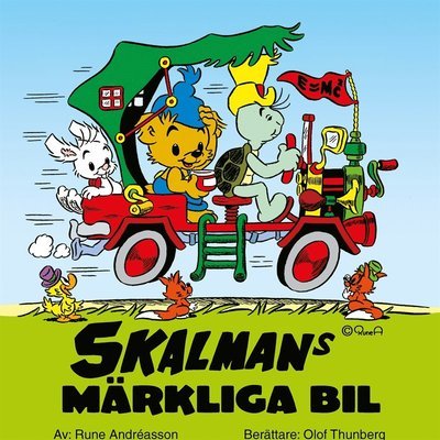 Cover for Rune Andréasson · Skalmans märkliga bil (Audiobook (MP3)) (2018)