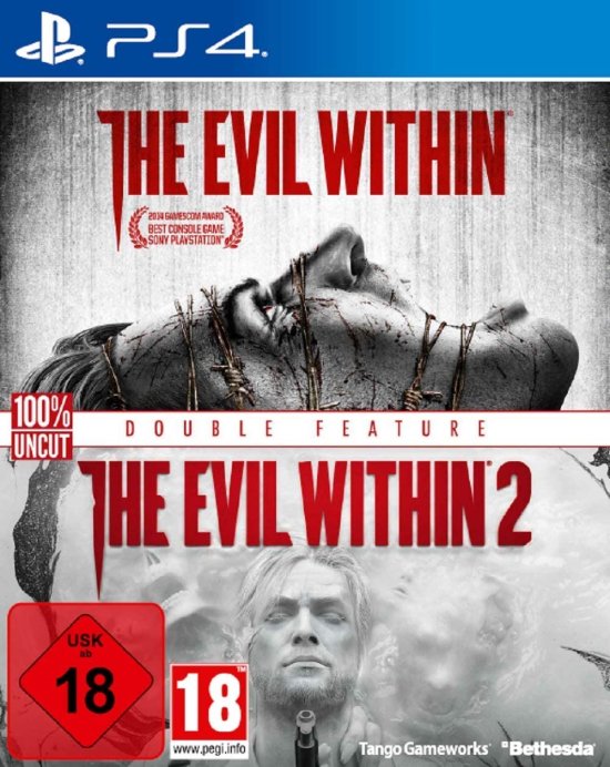 The Evil Within -- Double Feature - Ps4 - Bethesda - 游戏类 - Bethesda - 5055856429265 - 