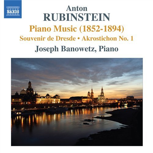 Cover for Rubinstein / Banowetz · Piano Music (1852-1894) / Souvenir De Dresde (CD) (2010)