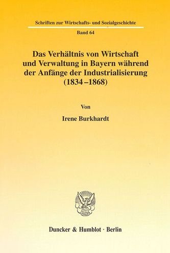 Cover for Burkhardt · Das Verhältnis von Wirtschaft (Book) (2001)