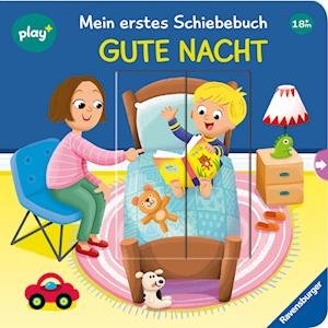 Cover for Maria Höck · Ravensburger Play+ Mein erstes Schiebebuch: Gute Nacht (Book) (2024)
