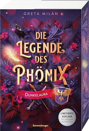 Cover for Greta Milán · Die Legende des Phönix, Band 1: Dunkelaura (Book) (2023)