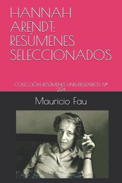 Cover for Mauricio Fau · Hannah Arendt (Paperback Book) (2018)