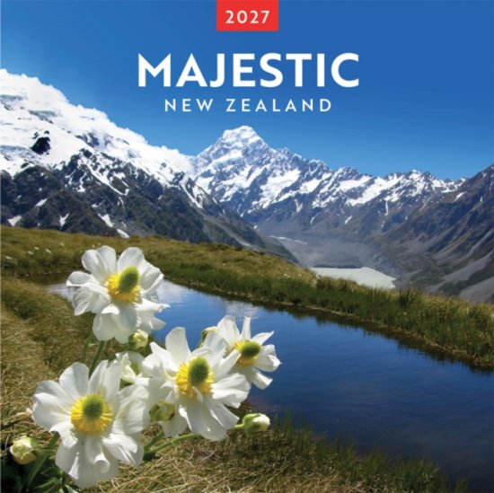 Cover for Majestic New Zealand 2027 Square BTAU (Calendar) (2026)