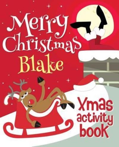 Cover for Xmasst · Merry Christmas Blake - Xmas Activity Book (Paperback Book) (2017)