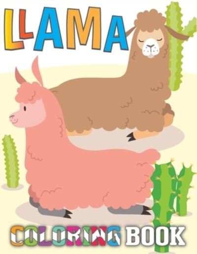 Cover for Press House · Llama Coloring Book (Paperback Book) (2020)