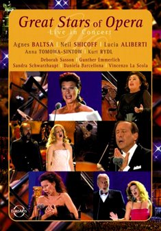 Cover for Compilation · Great Stars Of Opera - Live In Concert (DVD) (2005)