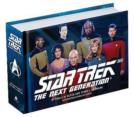 Cover for Paula Block · Star Trek: The Next Generation 365 (Hardcover Book) (2012)