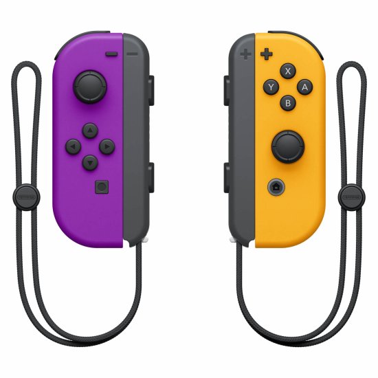 Cover for Nintendo Switch JoyCon Pair Neon PurpleNeon Orange Switch (SWITCH) (2020)