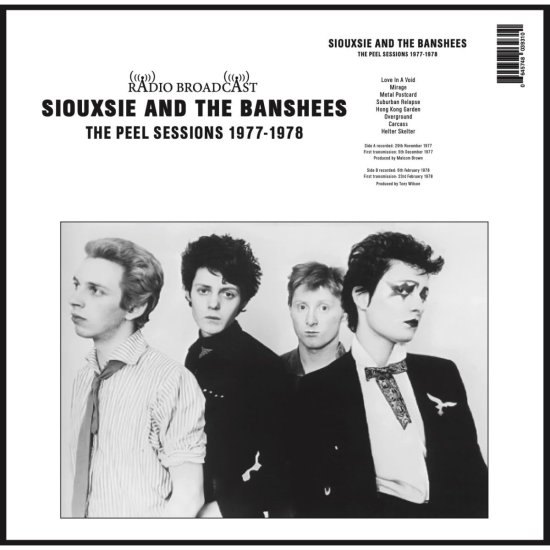 Cover for Siouxsie and the Banshees · The Peel Sessions 1977-1978 (LP) (2025)