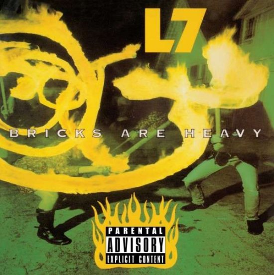 Cover for L7 · Bricks Are Heavy (LP) [Reissue edition] (2015)